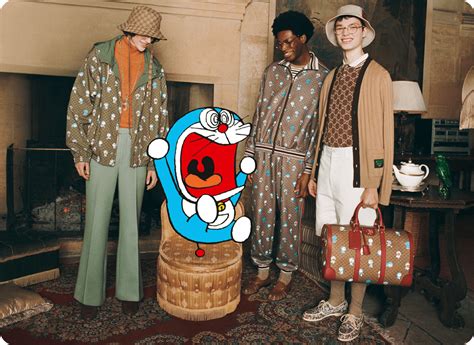 gucci doraemon chinese new year.